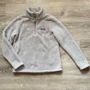 *Patagonia Los Gators 1/4 Zip Grey Sz M